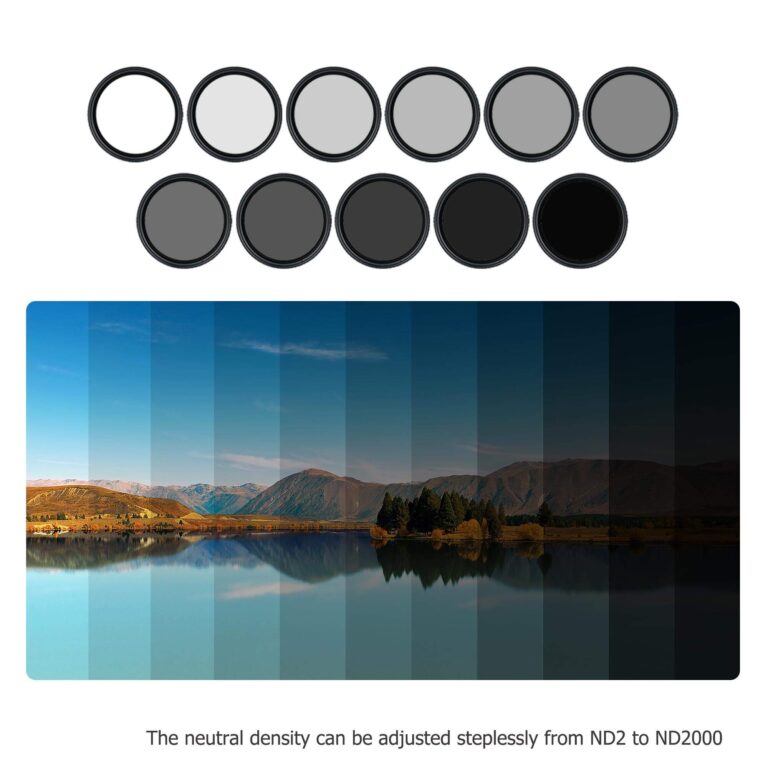 Jjc Mm Variable Neutral Density Filter Jjcfoto