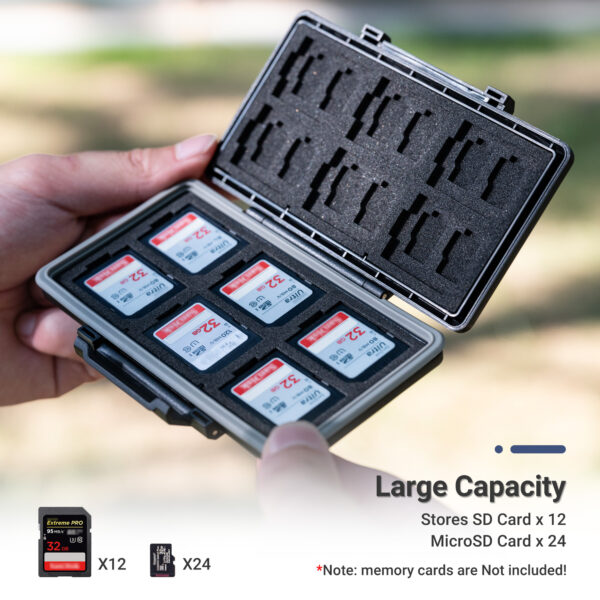 JJC Memory Card Case for for SD card and MSD(TF) card storage - Image 2