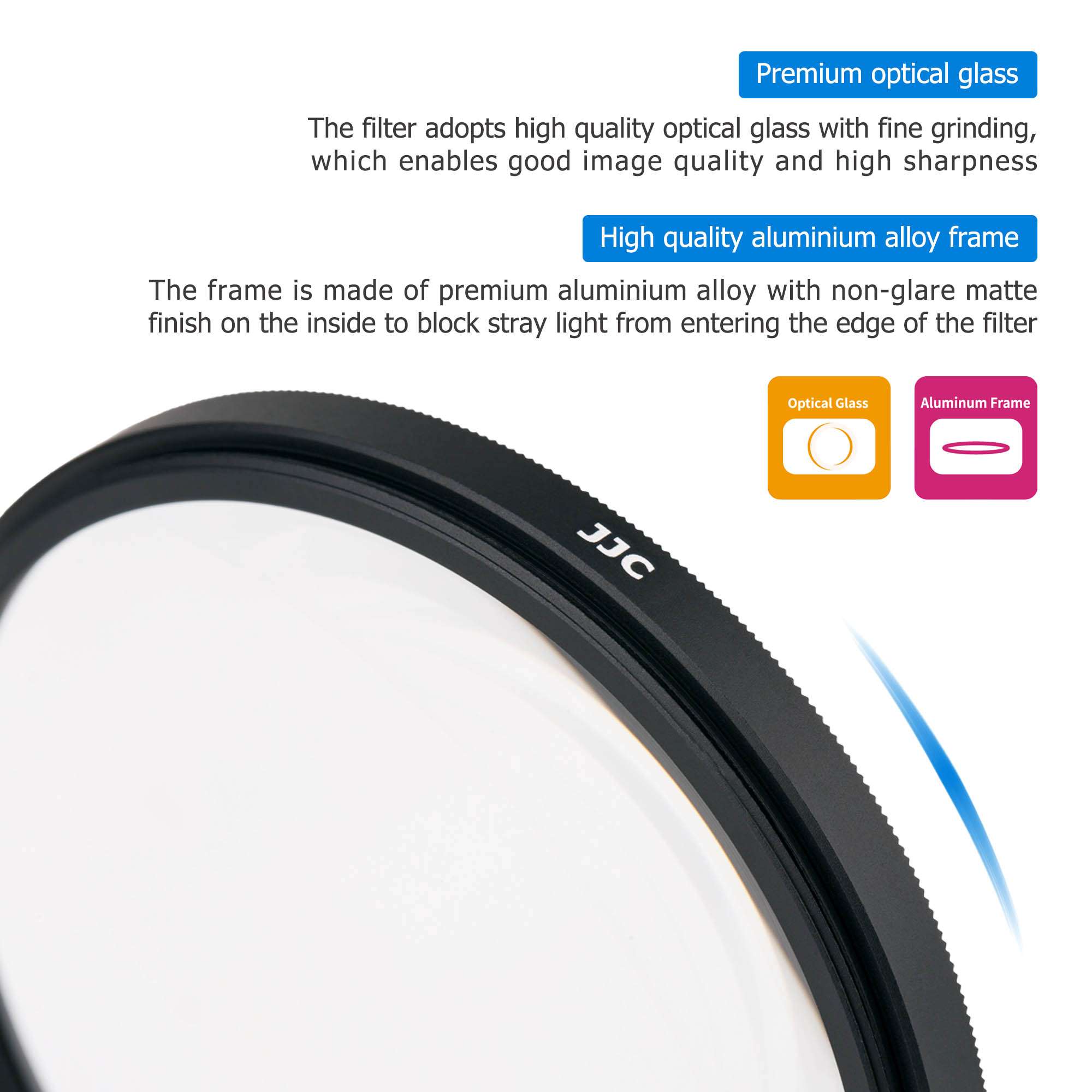 NEEWER 3PCS 77mm Star Filters, Adjustable Cross Screen Star Effect