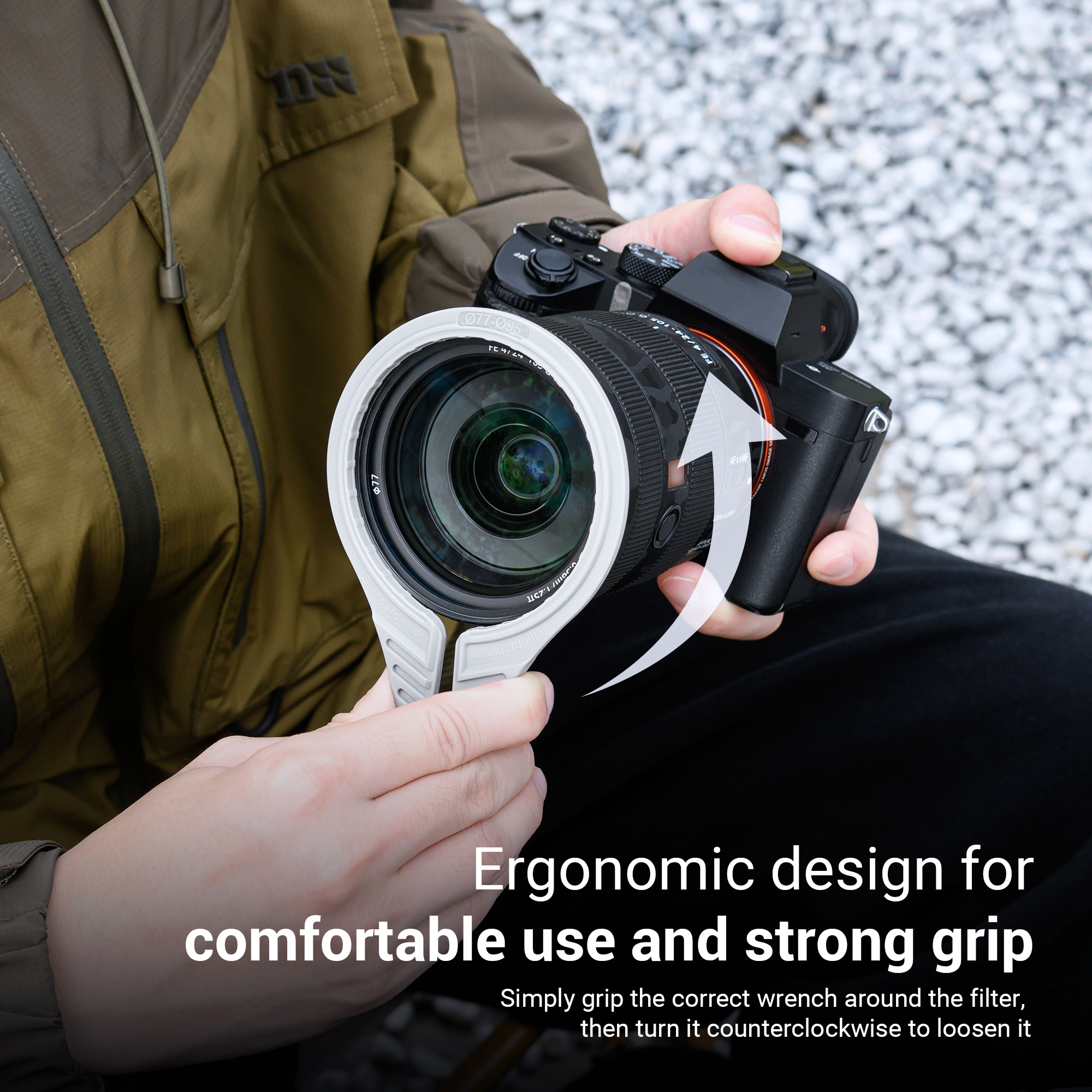 Camera Lens Filter Wrench Kit for Filter Thread Size from 37mm to 95mm ...