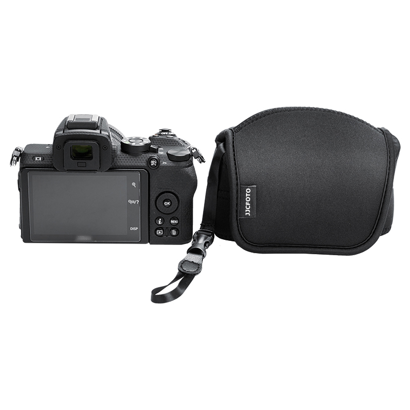 thumbnail image 2 of JJC Neoprene Camera Bag Storage Bag For Sony A6600 A6500 A6100 A6300 A6400 A5100 NEX-5N Fujifilm X-T30 X-T20 X-T10 Olympus E-PL8 E-PL9 E-PL7 DSLR... 2 of 12