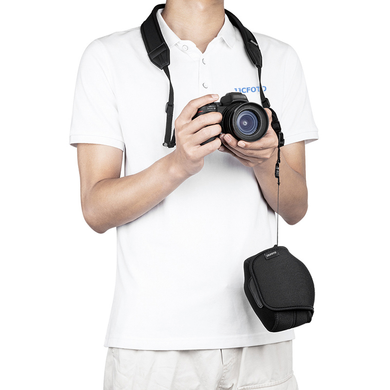 JJC OC-S3 Camera Case Mirrorless DSLR Storage Pouch for Sony ZVE10 ZV-E10 A6000 A6400 A6100 A6300 A6500 A6600 A5100 A5000 E 55-210mm F4.5-6.3 OSS Lens SEL55210 and Fujifilm X-T30 X-T20 X-T10 JJC OC-S3 Camera Case Mirrorless DSLR Storage Pouch for Sony ZVE10 ZV-E10 A6000 A6400 A6100 A6300 A6500 A6600 A5100 A5000 E 55-210mm F4.5-6.3 OSS Lens SEL55210 and Fujifilm X-T30 X-T20 X-T10