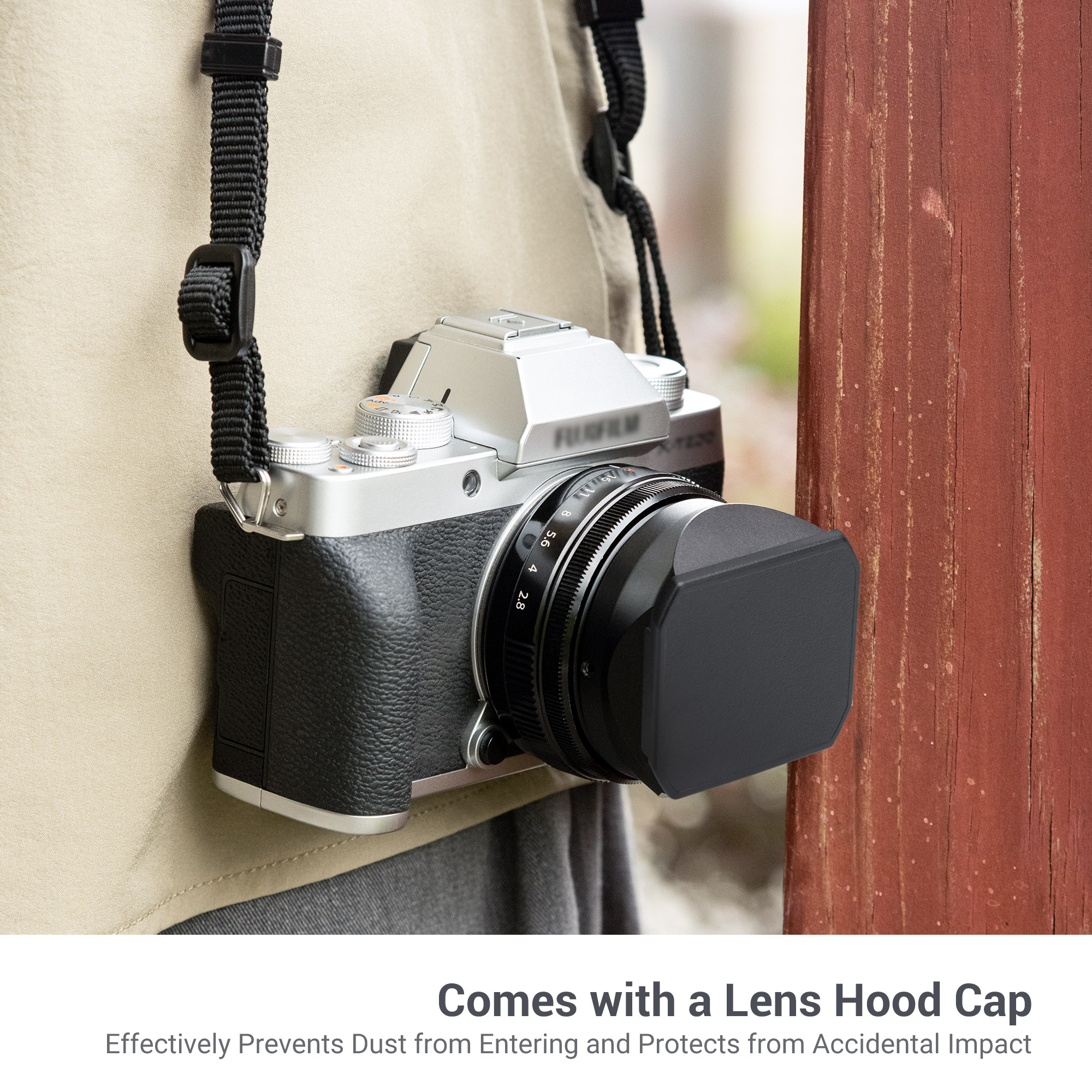 Paraluce Fujifilm LH-XF27 Per Obiettivo XF27mmF2.8 R WR - Nero - Foto 9