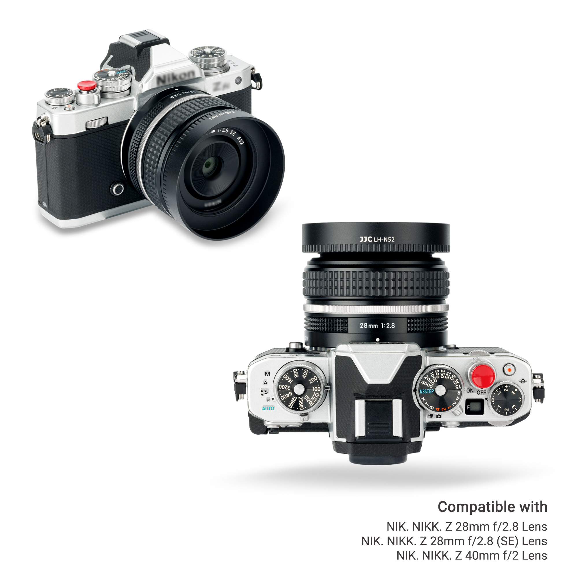 JJC Lens Hood for Nikon NIKKOR Z 28mm Lens/Z 40mm f/2 Lens/Z 28mm  (SE) Lens