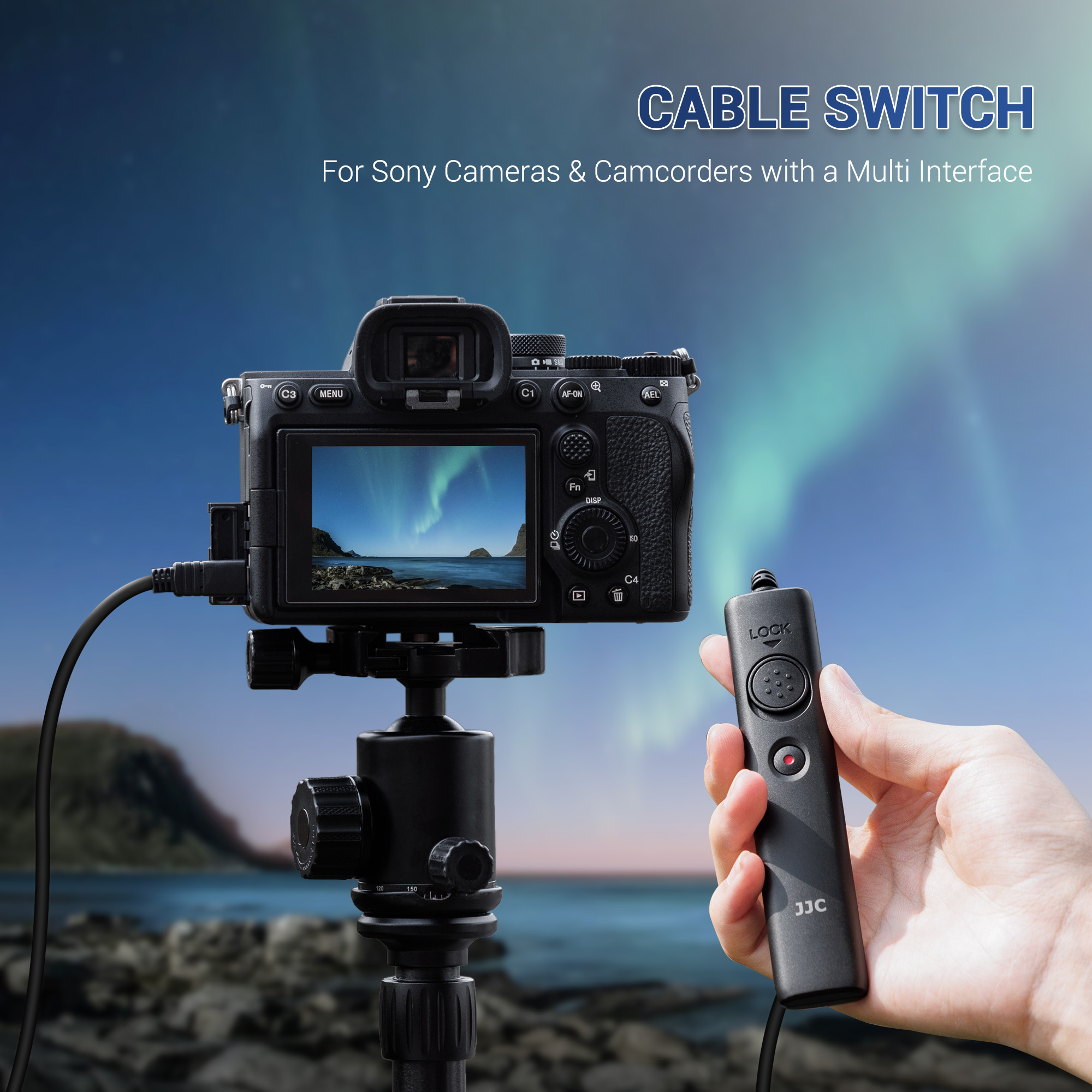 Cavo Remoto Otturatore Per Sony A7S3, A7R4, A9M2, A7M3, ZV-1 E Altri