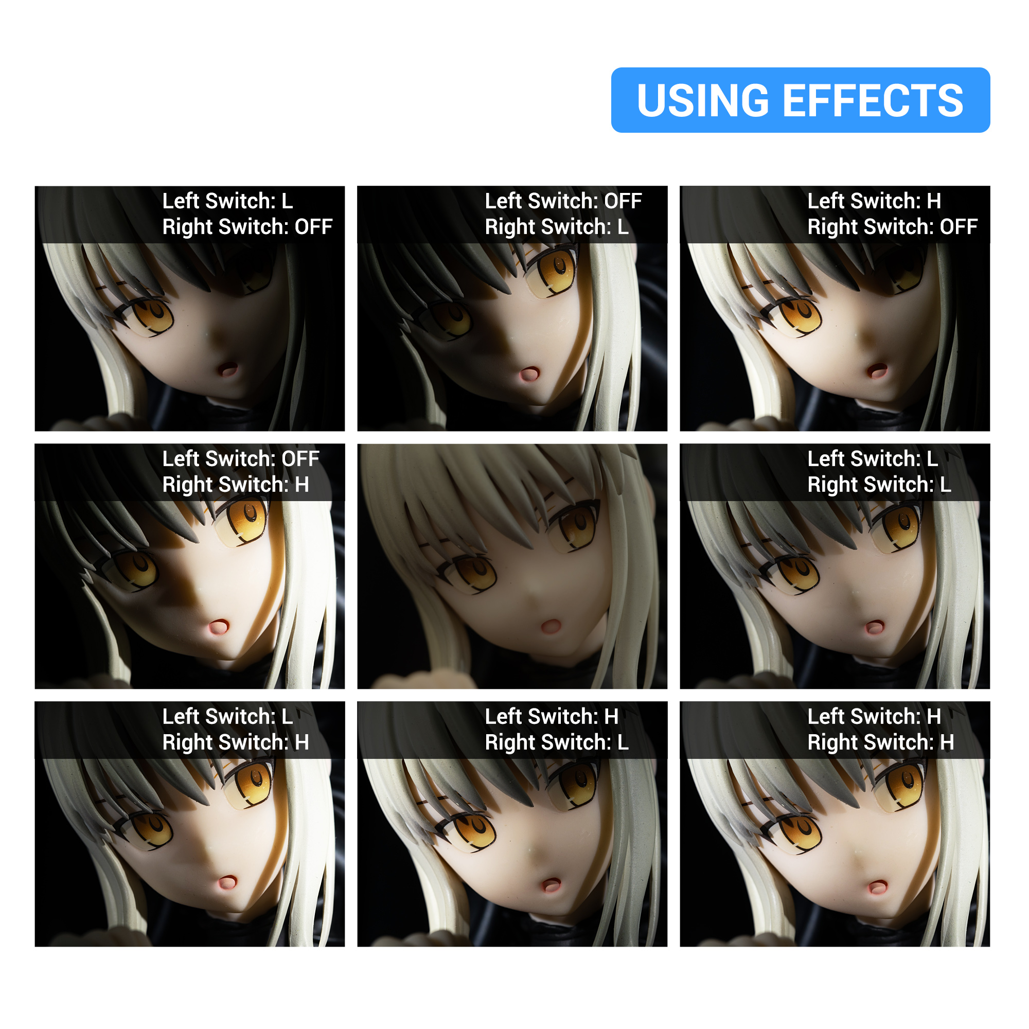 JJC 10 Inch Long LED Macro Arm Light, 5 Brightness CRI 95+ Macro Photography Lighting with Shoe Mount for Canon Nikon Sony DSLR Cameras - Image 6