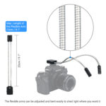 JJC 10 Inch Long LED Macro Arm Light 07