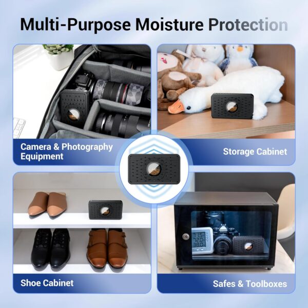 JJC Rechargeable Desiccant Dehumidifier Reusable For Camera Lens （2 Pack） - Image 6
