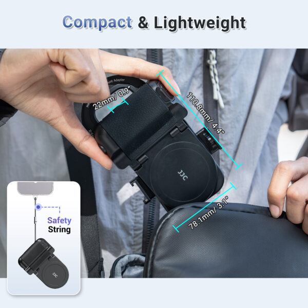 (1+1) 67mm Magnetic iPhone Lens Filter Adapter + iPhone Snap Grip - Image 6