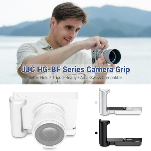 Metal L Handgrip Hand Grip for Sigma BF Handle Compatible with Peak Design Capture Camera Clip- Black - Image 9