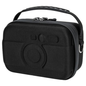 Portable Carrying Case for Gopro Hero 13/12/11 & Action 5 Pro/4/3,Hard Shell Storage Bag for Insta360 Ace Pro 2 & Osmo 360,Water Resistant Protective Pouch with 3 Adjustable Dividers for A6700 ZV-E10