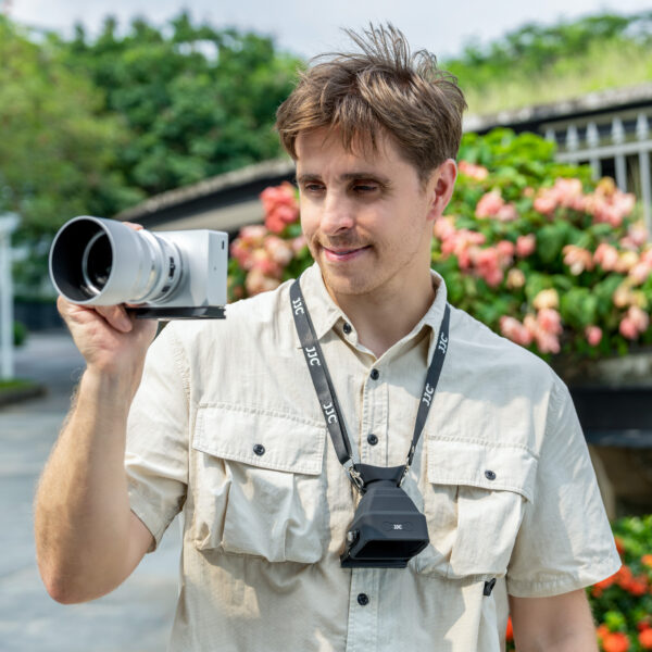 Foldable Camera LCD Viewfinder for Sigma BF, Adjustable 3X Magnification BF Screen Sunshade-Silver - Image 11