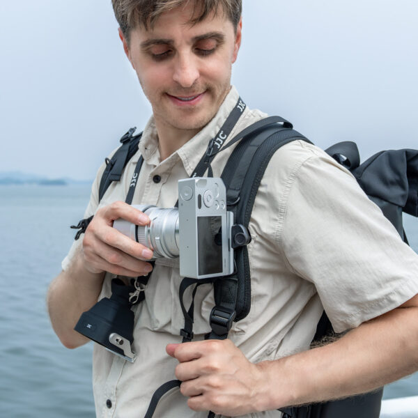 Foldable Camera LCD Viewfinder for Sigma BF, Adjustable 3X Magnification BF Screen Sunshade-Silver - Image 14