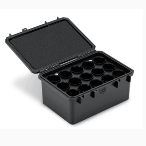 JJC Hard Stable 120 Film Case Holder,IP67 Waterproof Film Camera Container for 15 Rolls 120 Negative Film, Anti-Shock Light-Sealed Negative Film Organizer Storage Box for Travel (No Film Included)