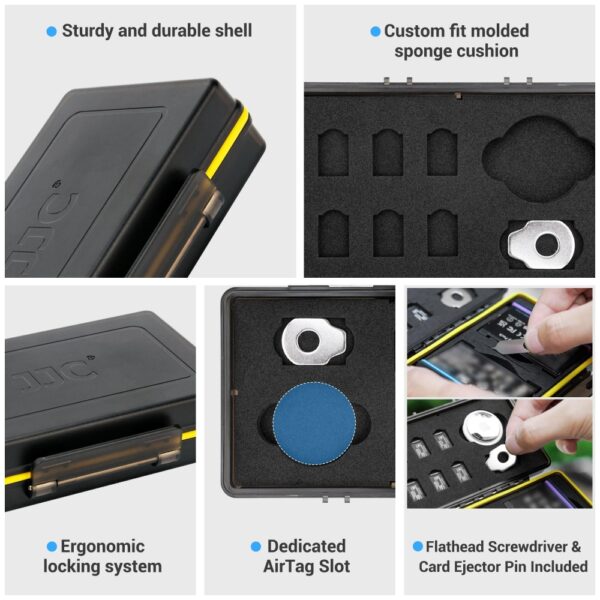 Insta 360 X5 X4 X3 Battery & TF Card Case with Ejector tool - Image 4