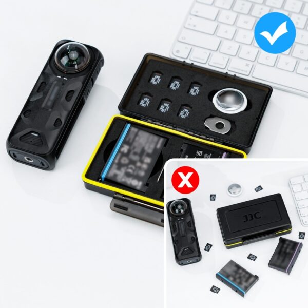 Insta 360 X5 X4 X3 Battery & TF Card Case with Ejector tool - Image 7