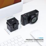 DB-110 LI-92B LI-90B NP-50 Battery and SD Micro SD Card Case 3