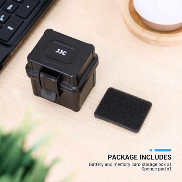 DB-110 LI-92B LI-90B NP-50 Battery and SD Micro SD Card Case, Water-Resistant & Shockproof, Camera Battery Case Holder Storage Box for 4X DB-110/LI-90B/LI-92B/EN-EL19/EN-EL10/NB-13L/NP-BX1/SLB-11A - Image 7