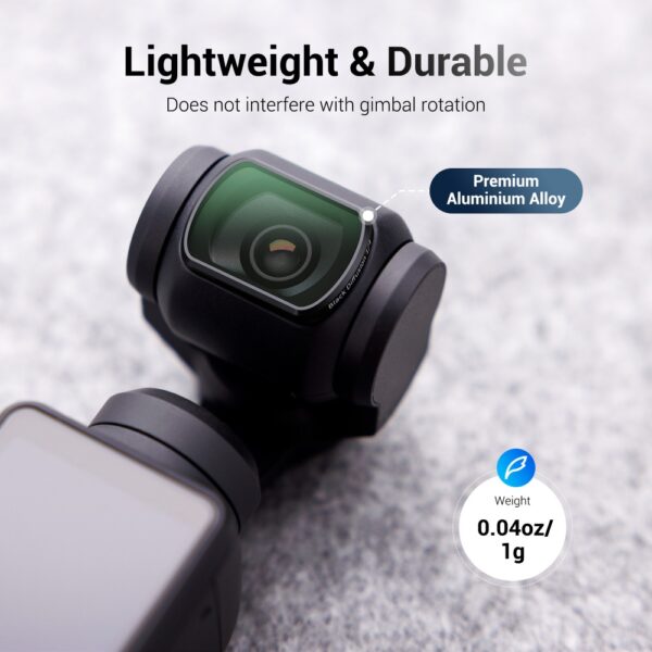 Magnetic DJI Osmo Pocket 3 Black Mist 1/4 Filter with Case - Image 6
