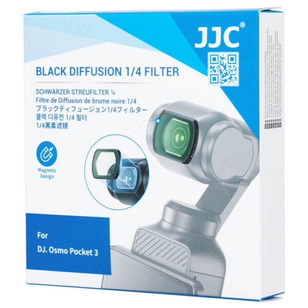 Magnetic DJI Osmo Pocket 3 Black Mist 1/4 Filter with Case - Image 9