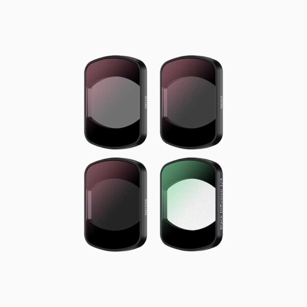 F-DP3K4B Osmo Pocket 3 ND16 ND64 ND256 Black Mist Filter (1)