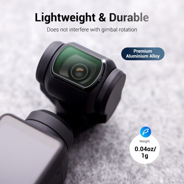 Magnetic DJI Osmo Pocket 3 UV Filter with Storage Case - Image 4