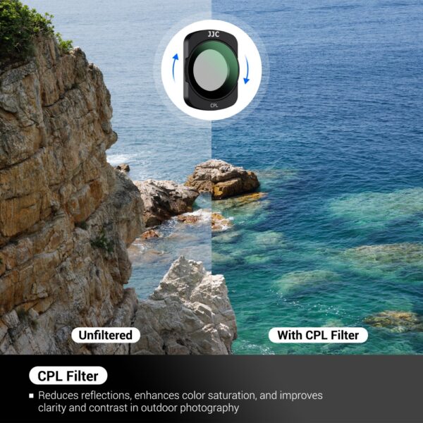 Magnetic DJI Osmo Pocket 3 CPL Filter with Storage Case - Image 4
