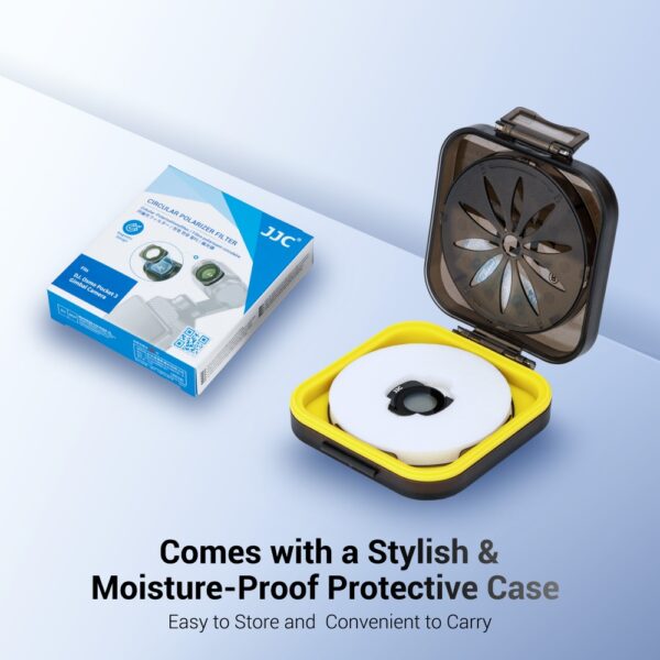 Magnetic DJI Osmo Pocket 3 CPL Filter with Storage Case - Image 7