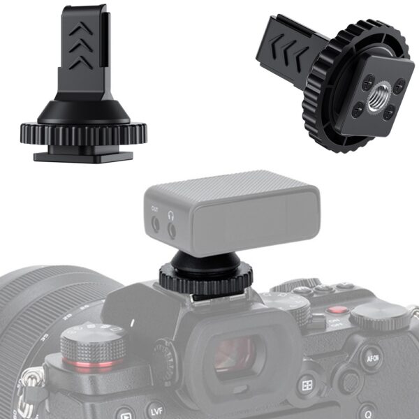 Camera Cold Shoe Adapter for DJI Mic with 1/4" 20(Mic 1 Only) - Image 2