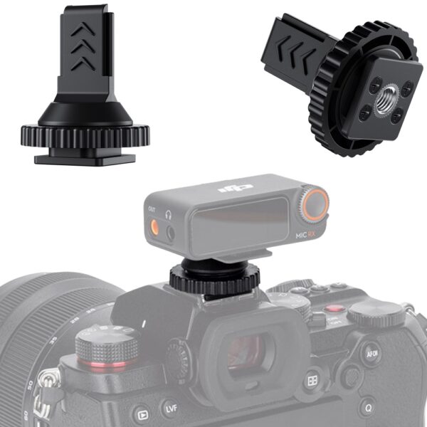 Camera Cold Shoe Adapter DJI Mic 2 with 1/4" 20(Mic 2 Only) - Image 2