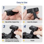 HC-DM2 DJI Mic 2 Camera Cold Shoe Adapter (6)