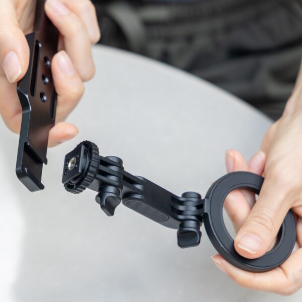 Magnetic DJI Osmo Pocket 3 Phone Holder Mount with 1/4"20 Screw - Image 4
