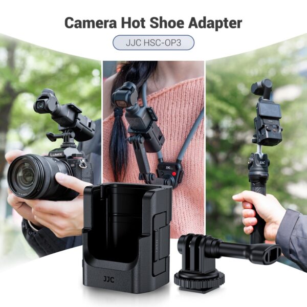 Cold Shoe Mount for DJI Osmo Pocket 3 with 1/4" 20 Screw Hole - Image 7