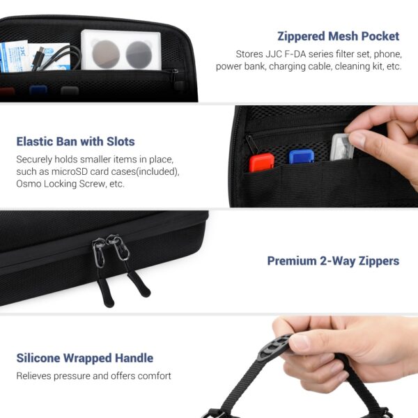 EVA Carrying Case for DJI Osmo Action 5 Pro Adventure Combo - Image 4