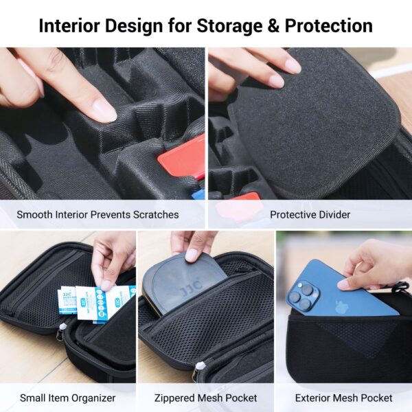 Osmo Pocket 3 Carrying Case for DJI Mic & Battery Handle - Image 6