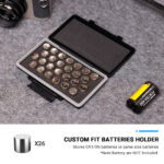 JJC CR13N Battery Case Holder Storage 3