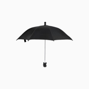 3 Level Height Adjustable Camera Hot Shoe Umbrella, Upgrade Rain Umbrella with Cold Shoe Mount