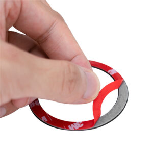 2 Pack Universal Magnetic Phone Ring, Magnet Ring Kit (Not Support Wireless Charger)