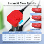 JJC Magnetic Battery Tester for AA AAA LR44 LR41 18650 14500 16340 C CR2032 CR2025 CR1632 CR1616 D A76 4