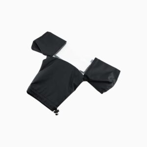 Professional Waterproof Camera Rain Cover Rain Coat for Canon Nikon Sony Fujifilm and More - BLACK