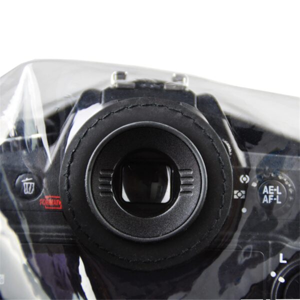 DSLR Camera Raincoat Rain Cover Sleeve Dust Proof Protector Compatible with Canon EB and EF Eyecup - Image 4