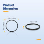 JJC Ricoh GR IIIx GR IIIx HDF Lens Decoration Ring Cap-6