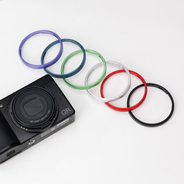 JJC Ricoh GR IIIx GRIIIx GR3x HDF Lens Decoration Ring Cap Accessories Replaces Ricoh GN-2 Ring Cap-Purple - Image 10