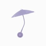 JJC SPU-1 PURPLE magnetic phone umbrella