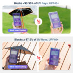 JJC SPU-1 magnetic phone umbrella 1-4