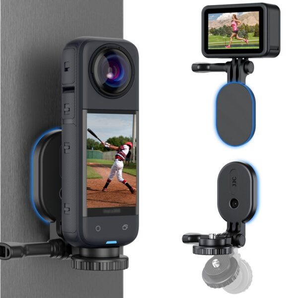 Foldable Magnetic Mount for Action Camera with 1/4" 20 Screw - Image 2