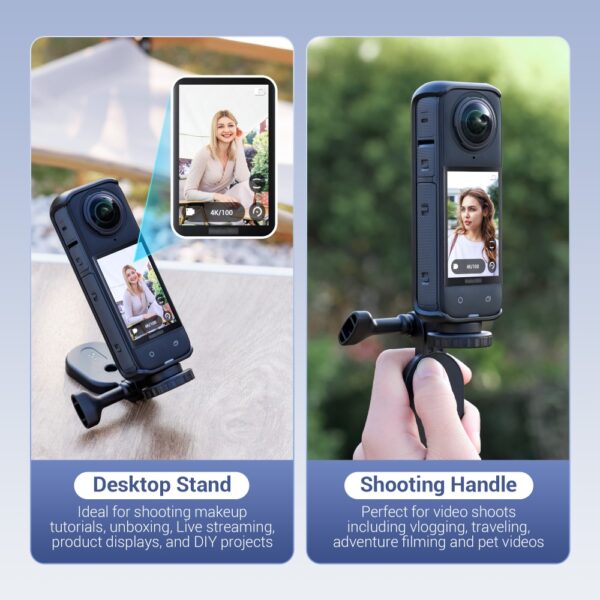 Foldable Magnetic Mount for Action Camera with 1/4" 20 Screw - Image 6