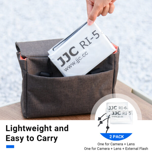 1+1 Camera Lens Rain Cover Raincoat Without/With Flash Style - Image 7