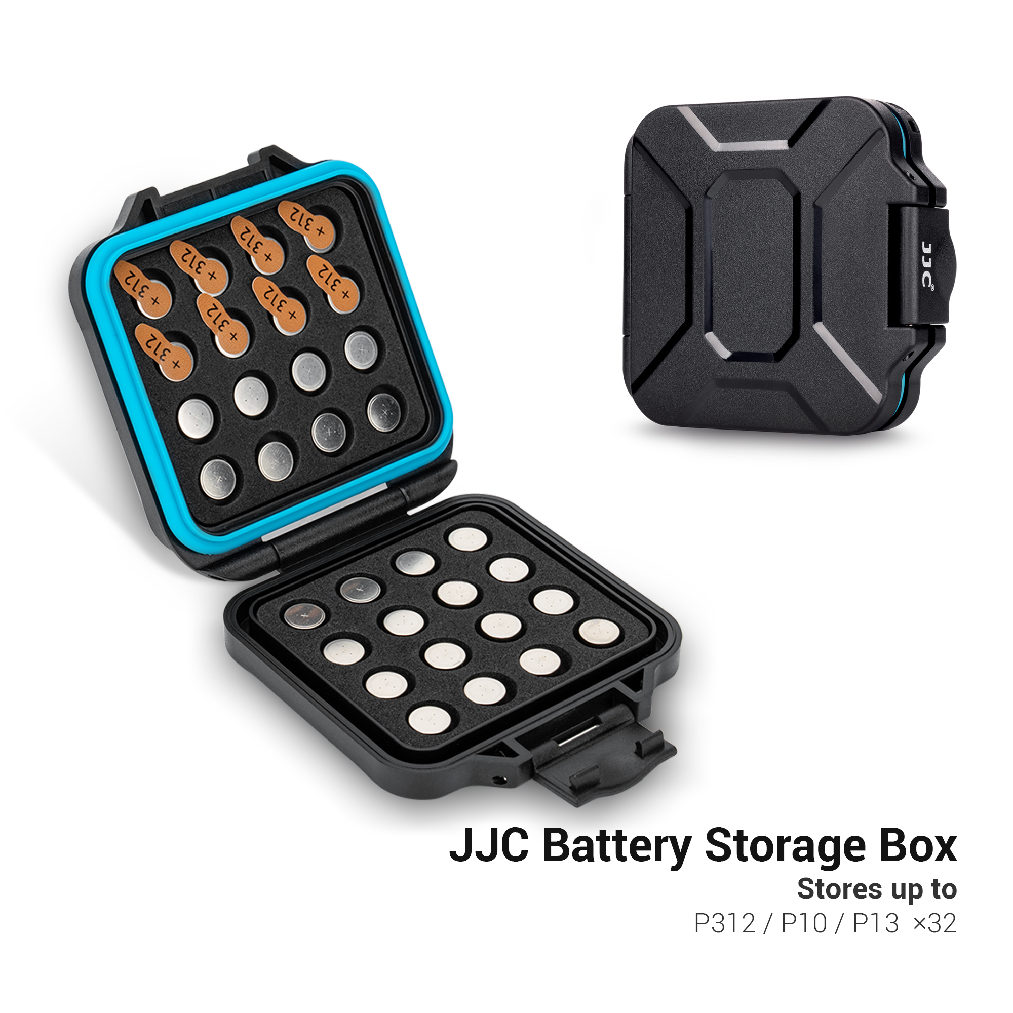 Size 312 13 10 Battery Case Holder Storage, Water-Resistant Anti-Shock, Hearing Aid Batteries Case - Image 9