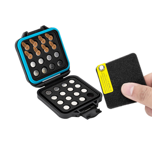 Size 312 13 10 Battery Case Holder Storage, Water-Resistant Anti-Shock, Hearing Aid Batteries Case - Image 2